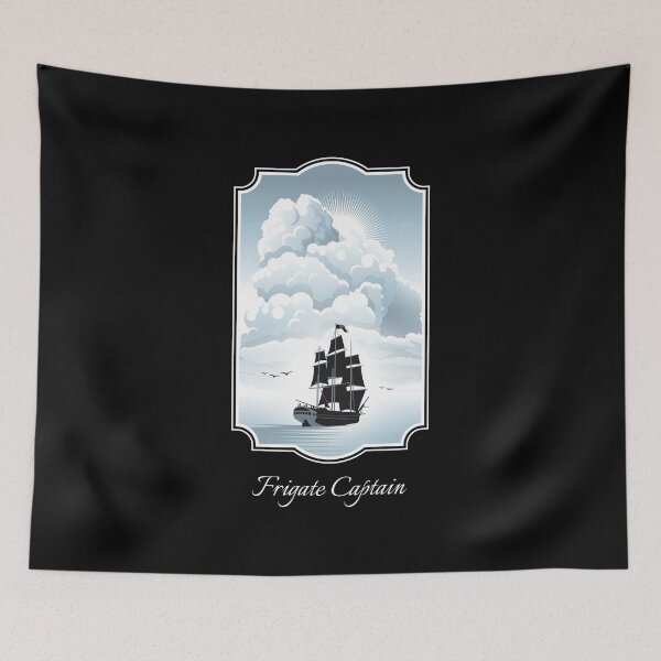 Item preview, Frigate Ship on the High Sea under a Big Cloud designed and sold by Vector-Artist.