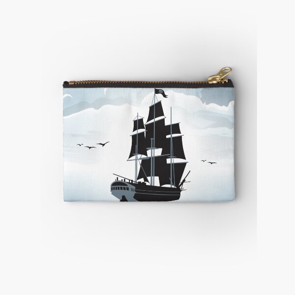 Item preview, Frigate Ship on the High Sea under a Big Cloud designed and sold by Vector-Artist.
