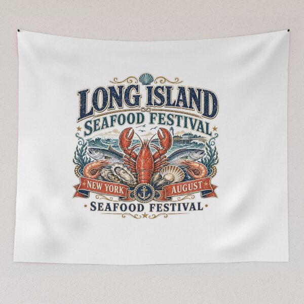 Item preview, Long Island Seafood Festival Coastal Celebration designed and sold by IRON WINGS /USAF.