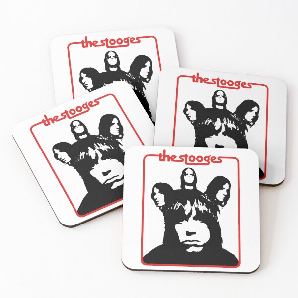 Item preview, The Stooges Red Frame Outline Silhouette designed and sold by CHARACTERS  SR COMICON.