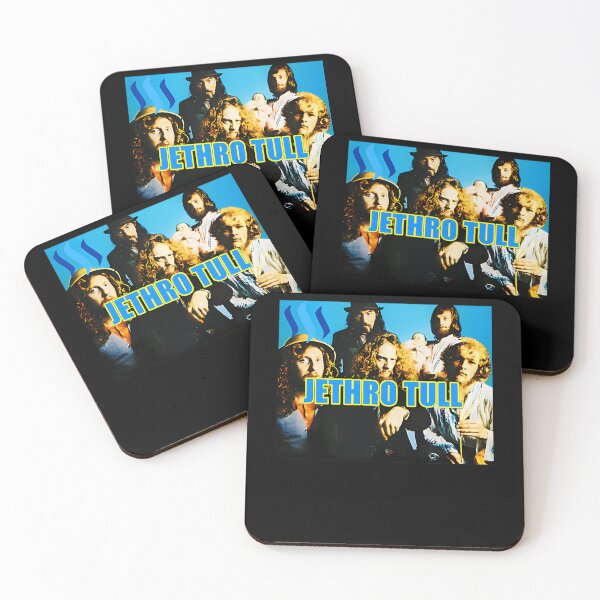 Item preview, Jethro Tull Blue Header Steam Icons Band Members Portrait designed and sold by CHARACTERS  SR COMICON.