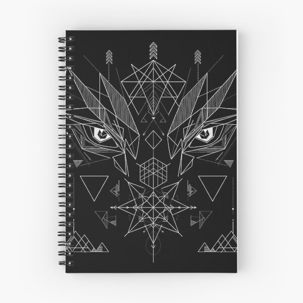 Item preview, ystical Geometric Wolf designed and sold by Rama KLK.