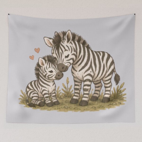 Item preview, Mum and Me Zebra designed and sold by MellowMunchkins.