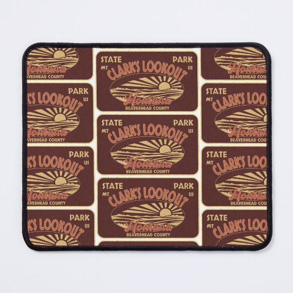 Item preview, Clark's Lookout State Park, Beaverhead County, Montana, badge design designed and sold by Wanderful-roads.