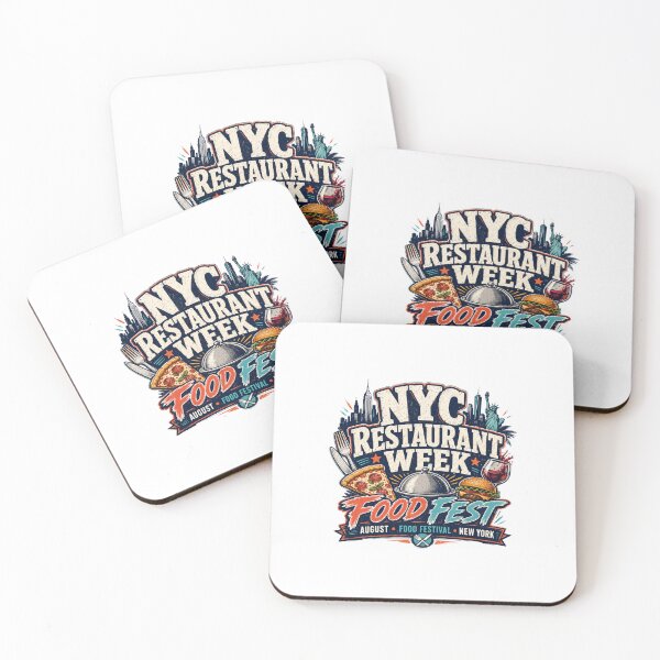 Item preview, NYC Restaurant Week Food Festival Celebration designed and sold by Combat Skies.