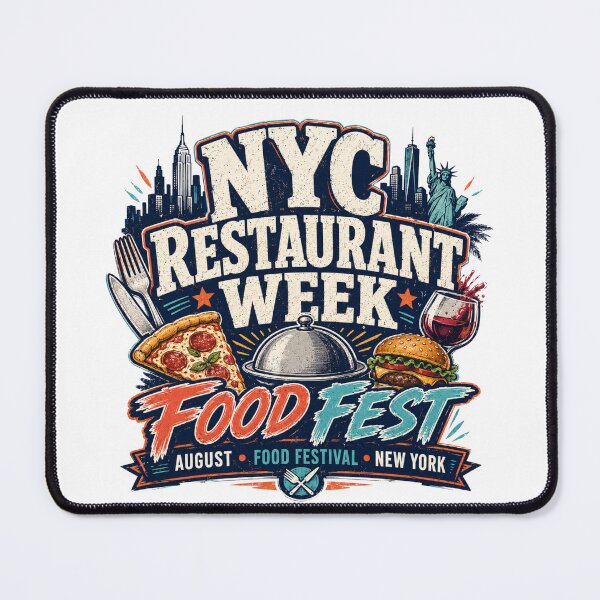 Item preview, NYC Restaurant Week Food Festival Celebration designed and sold by IRON WINGS /USAF.