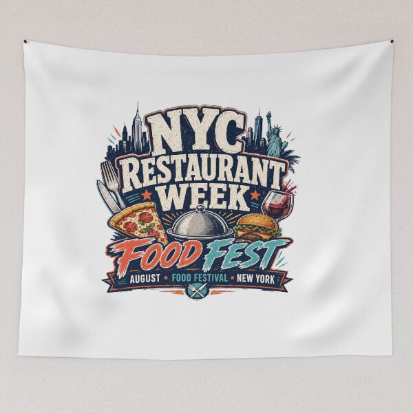 Item preview, NYC Restaurant Week Food Festival Celebration designed and sold by IRON WINGS /USAF.