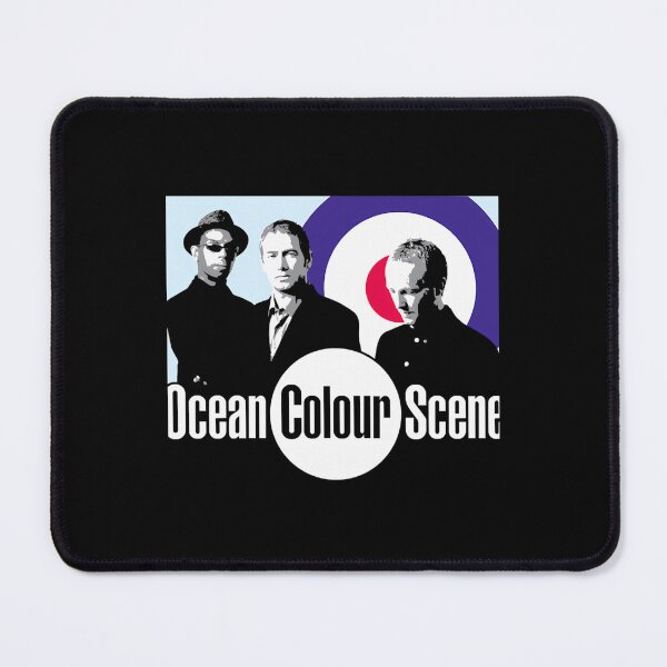 Item preview, Ocean Colour Scene Round Target Target Badge Members Portrait designed and sold by CHARACTERS SR COMICON.