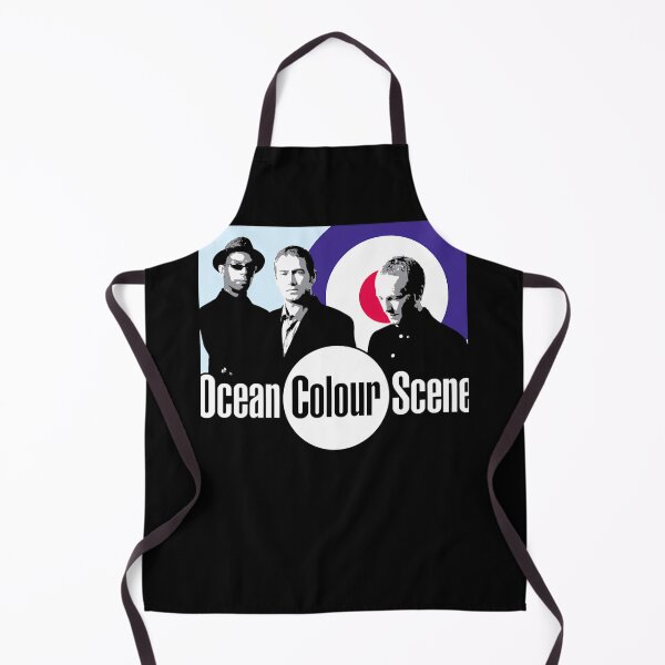 Item preview, Ocean Colour Scene Round Target Target Badge Members Portrait designed and sold by CHARACTERS SR COMICON.