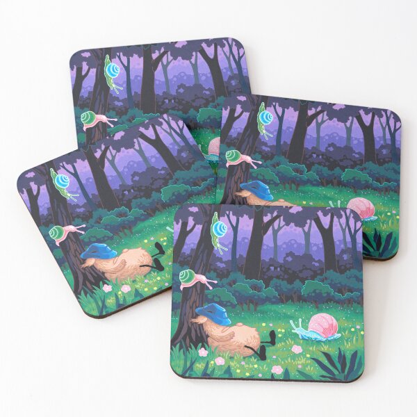 Item preview, Sleeping in the Magical Forest designed and sold by wonderikart.