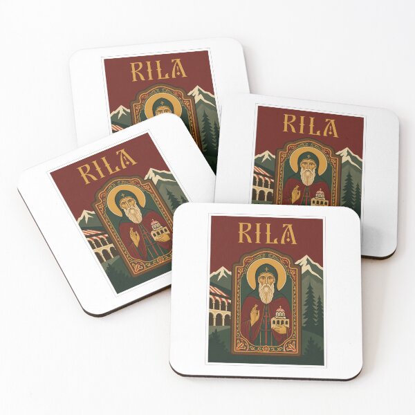 Item preview, Rila Monastery Orthodox Icon Travel Poster designed and sold by Beyond Destinations.
