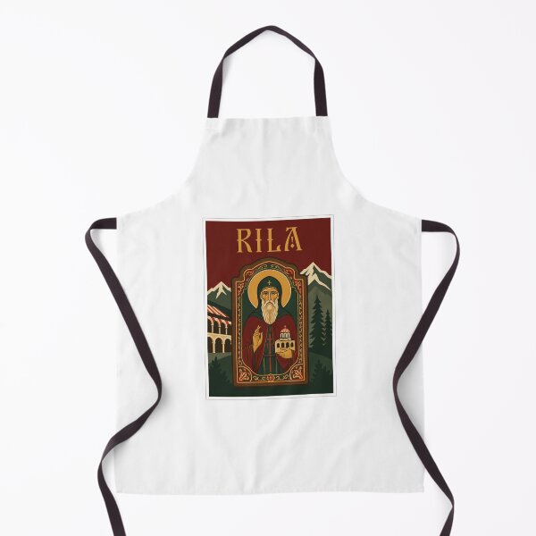 Item preview, Rila Monastery Orthodox Icon Travel Poster designed and sold by Beyond Destinations.
