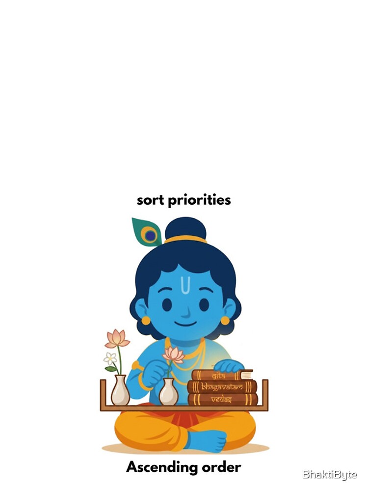 Thumbnail 4 of 4, iPhone Case, sort priorities | Linux Developer Sticker | Terminal Tech Humor designed and sold by BhaktiByte.