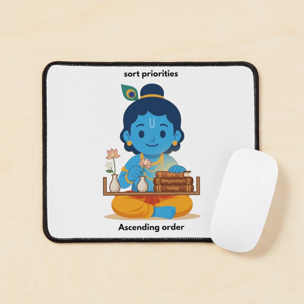 Item preview, Mouse Pad designed and sold by BhaktiByte.