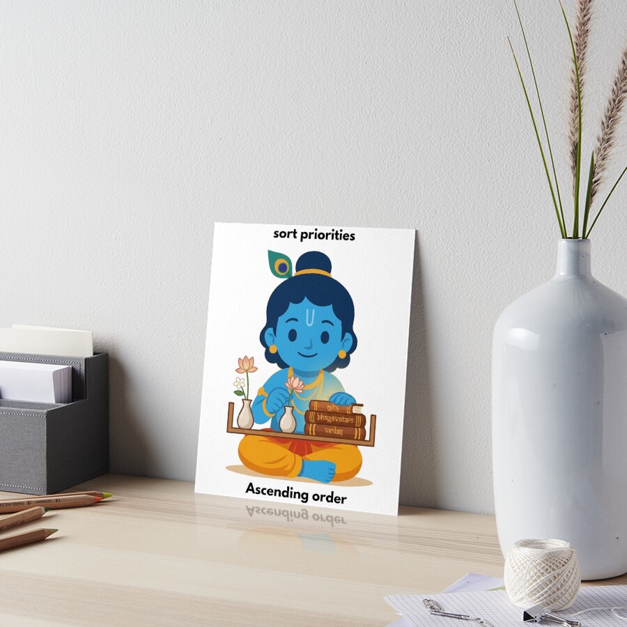 Item preview, Art Board Print designed and sold by BhaktiByte.