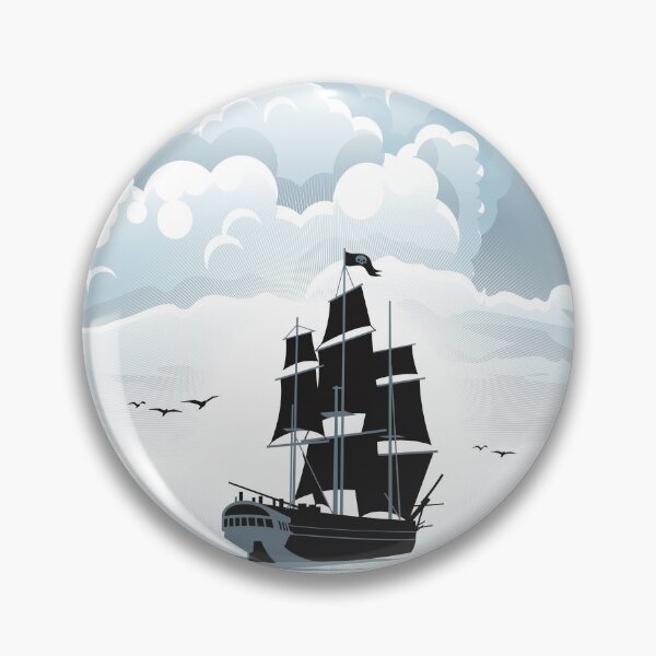 Item preview, Frigate Ship on the High Sea under a Big Cloud 2.0  designed and sold by Vector-Artist.