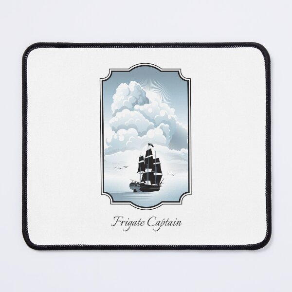 Item preview, Frigate Ship on the High Sea under a Big Cloud 2.0 designed and sold by Vector-Artist.