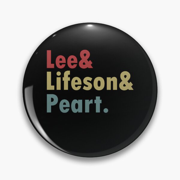 Item preview, Lee Lifeson Peart Stacked Typography Color Blocks designed and sold by CHARACTERS  SR COMICON.