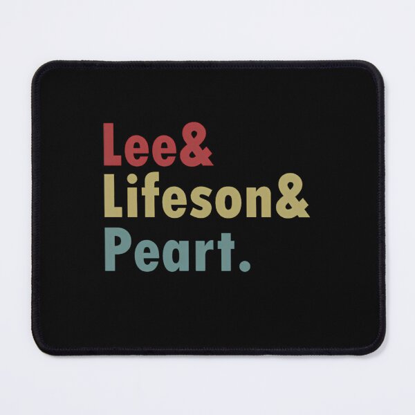 Item preview, Lee Lifeson Peart Stacked Typography Color Blocks designed and sold by CHARACTERS SR COMICON.