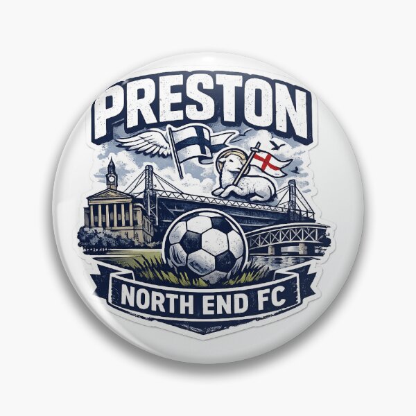 Item preview, Preston North End Vintage Football Fan Art | Historic Lilywhites Supporter Design designed and sold by GarnerSupplyCo.
