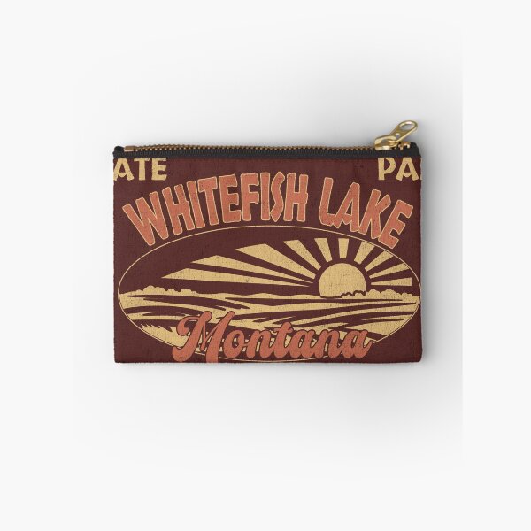 Item preview, Whitefish Lake State Park, Flathead County, Montana, badge design designed and sold by Wanderful-roads.