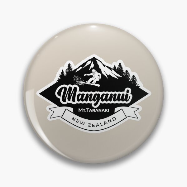 Item preview, Manganui Ski Field, Mt. Taranaki in Black designed and sold by MY NEW ZEALAND.