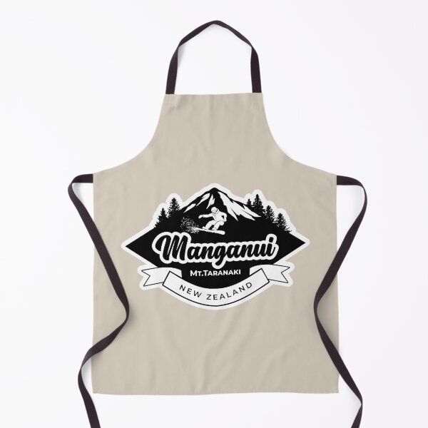 Item preview, Manganui Ski Field, Mt. Taranaki in Black designed and sold by MY NEW ZEALAND.
