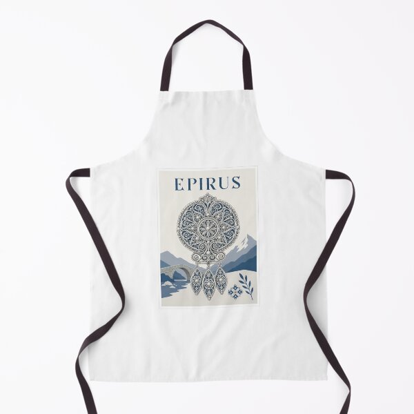 Item preview, Epirus Silver Filigree Pendant Poster designed and sold by Beyond Destinations.