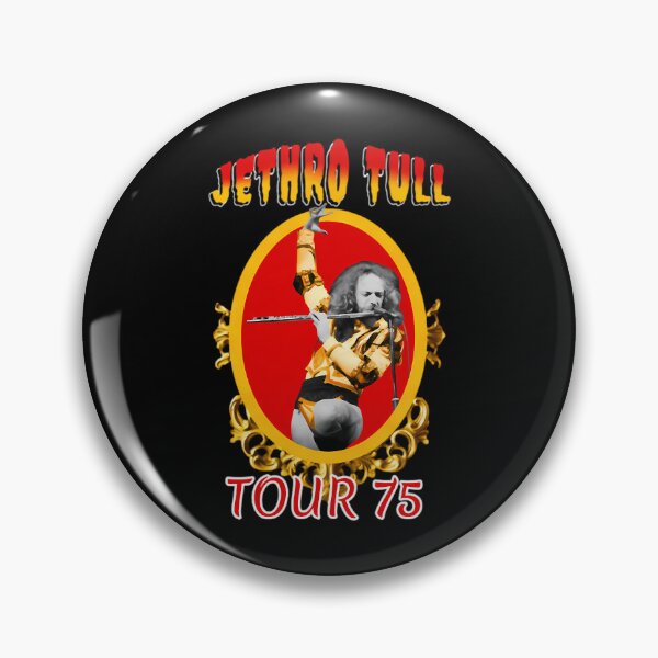 Item preview, Jethro Tull Tour 75 Gold Frame designed and sold by UrwaCollections.