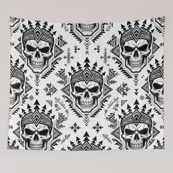 Item preview, Dark Bohemian Skull designed and sold by Rama KLK.