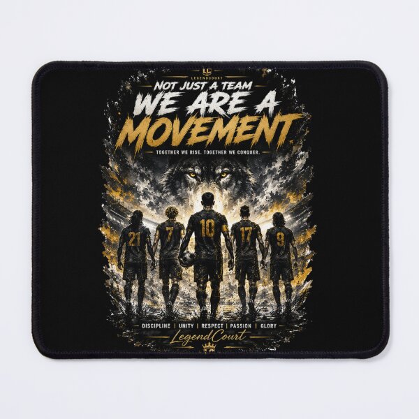 Item preview, We Are A Movement Football Team Design designed and sold by LegendCourt.