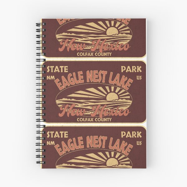 Item preview, Eagle Nest Lake State Park, Colfax County, New Mexico, badge design designed and sold by Wanderful-roads.