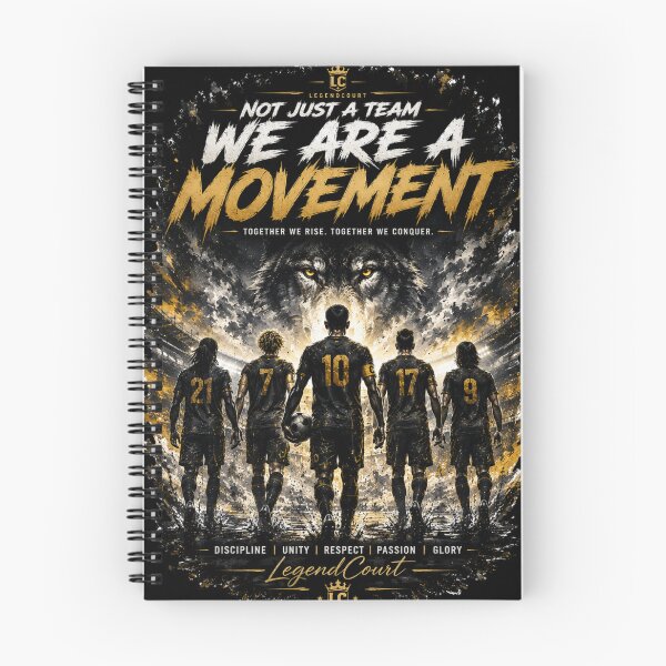 Item preview, We Are A Movement Football Team Design designed and sold by LegendCourt.