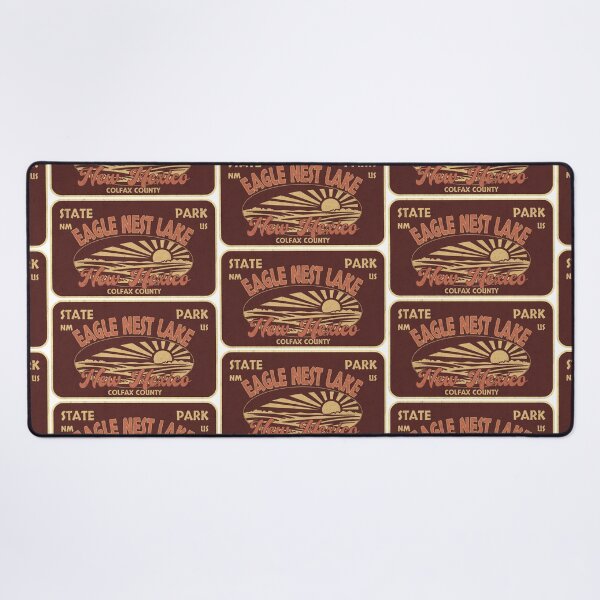Item preview, Eagle Nest Lake State Park, Colfax County, New Mexico, badge design designed and sold by Wanderful-roads.