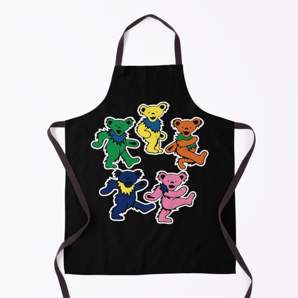 Item preview, Grateful Dead Dancing Bears Multicolored Rock Band designed and sold by UrwaCollections.