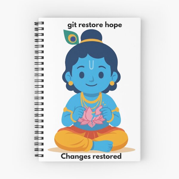 Item preview, git restore hope | Git Developer Sticker | Tech Humor designed and sold by BhaktiByte.