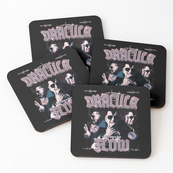 Item preview, Dracula Flow Halftone - Blue & Orange designed and sold by WildTakes.