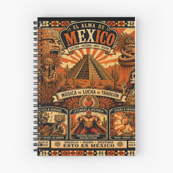 Item preview, El Alma de México – Vintage Mexican Culture Poster designed and sold by zumerdiego.
