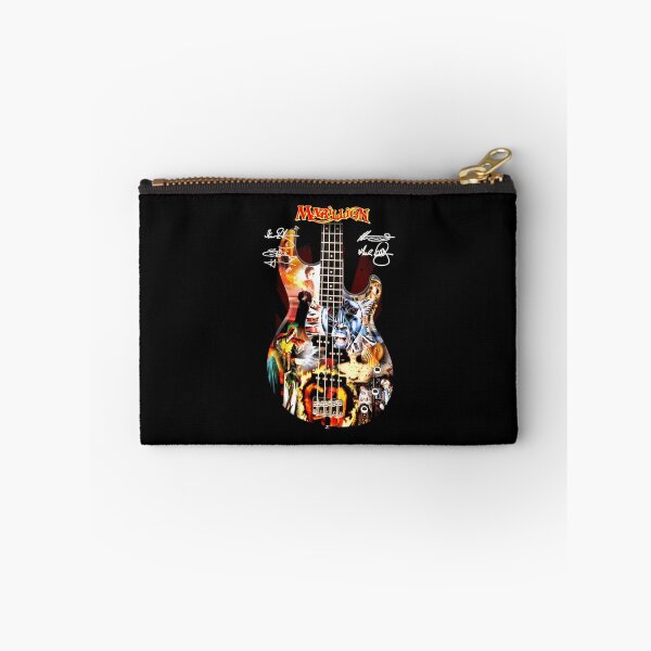 Item preview, Marillion Progressive Rock Guitar Collage With Signatures designed and sold by UrwaCollections.