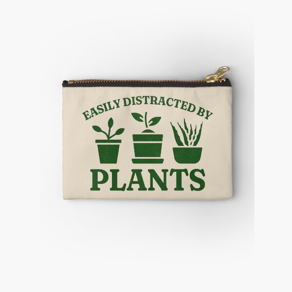 Artikelvorschau, Leicht von Pflanzen ablenkbar – Lustiger Pflanzenliebhaber-Gartenhumor entworfen und verkauft von KLArtzStore.