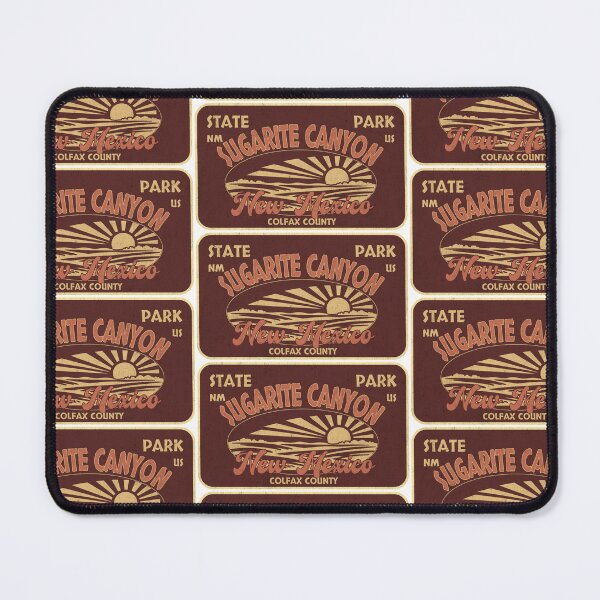 Item preview, Sugarite Canyon State Park, Colfax County, New Mexico, badge design designed and sold by Wanderful-roads.