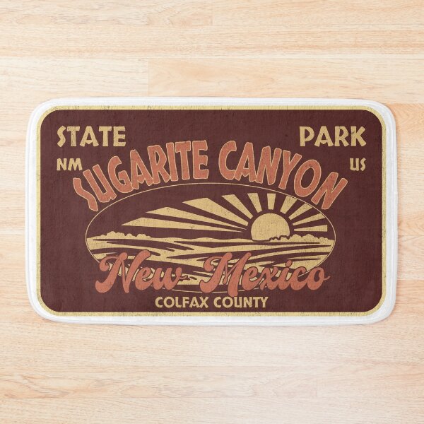 Item preview, Sugarite Canyon State Park, Colfax County, New Mexico, badge design designed and sold by Wanderful-roads.