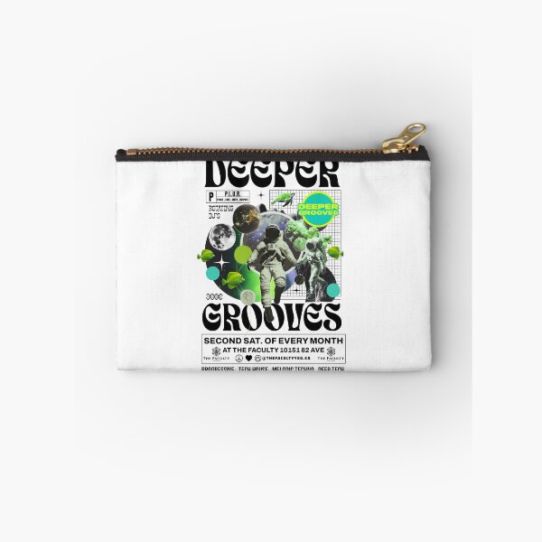 Item preview, DEEPER GROOVES - Zero G Life (Black) designed and sold by Discothreadz.
