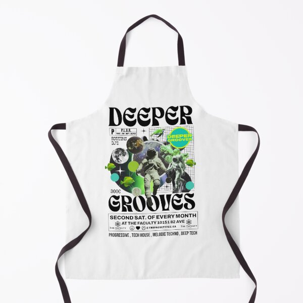 Item preview, DEEPER GROOVES - Zero G Life (Black) designed and sold by Discothreadz.