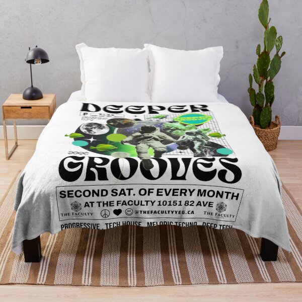 Item preview, DEEPER GROOVES - Zero G Life (Black) designed and sold by Discothreadz.