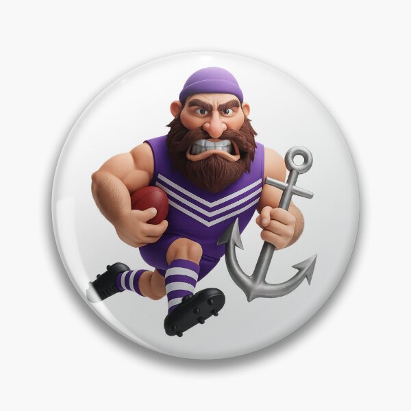 Item preview, Fremantle Dockers AFL Retro Vintage Classic Vintage Design designed and sold by Luke Foran Sports Art.