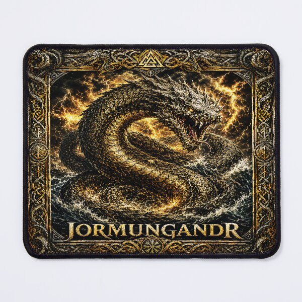 Item preview, JORMUNGANDR – The World Serpent of Ragnarök | Epic Norse Mythology Viking Design designed and sold by Alchemy Forge.