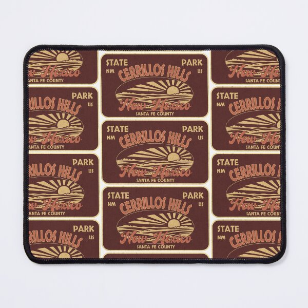 Item preview, Cerrillos Hills State Park, Santa Fe County, New Mexico, badge design designed and sold by Wanderful-roads.