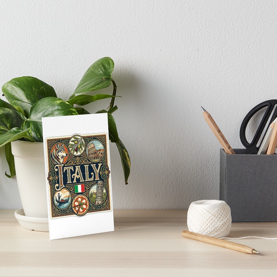 Item preview, Art Board Print designed and sold by FunFitsFactory.
