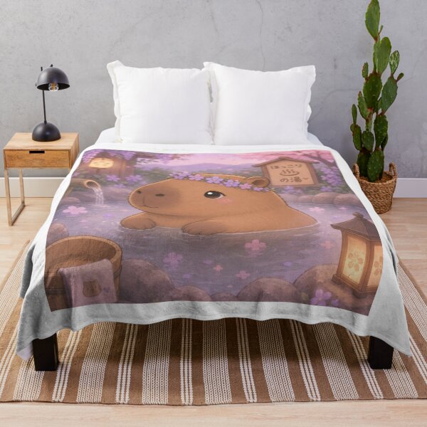 Item preview, Hokkori Hana Capybara ?? designed and sold by NSUniverse.